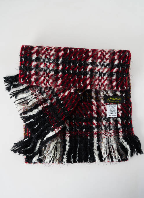 Echarpe rouge JOSÉLISE pour femme