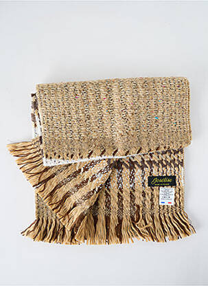 Echarpe maille tricot beige JOSÉLISE femme