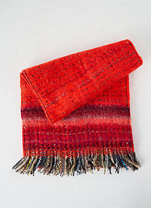 Echarpe maille tricot rouge JOSÉLISE femme