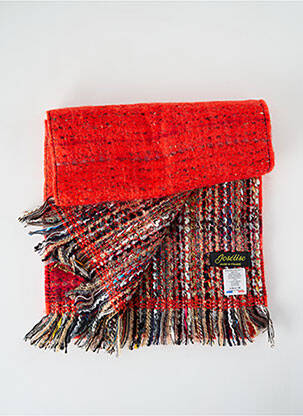 Echarpe maille tricot rouge JOSÉLISE femme