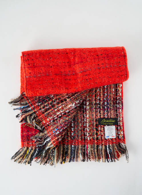 Echarpe rouge JOSÉLISE pour femme