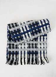 Echarpe maille tricot bleu JOSÉLISE femme