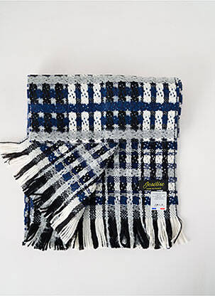 Echarpe maille tricot bleu JOSÉLISE femme