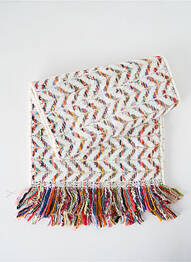 Echarpe maille tricot blanc JOSÉLISE femme