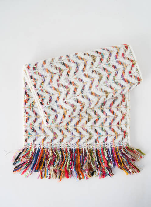 Echarpe blanc JOSÉLISE pour femme