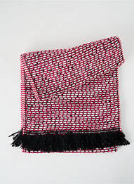 Echarpe maille tricot rose JOSÉLISE femme