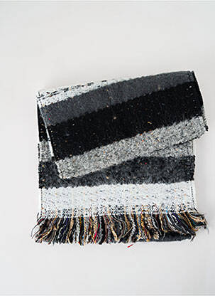 Echarpe maille tricot gris JOSÉLISE femme