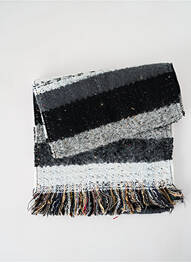 Echarpe maille tricot gris JOSÉLISE femme
