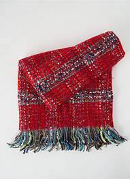 Echarpe maille tricot rouge JOSÉLISE femme