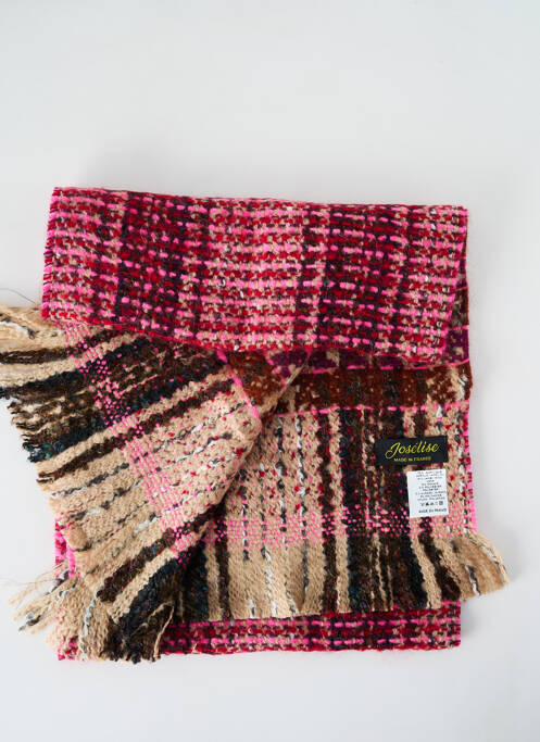 Echarpe rose JOSÉLISE pour femme