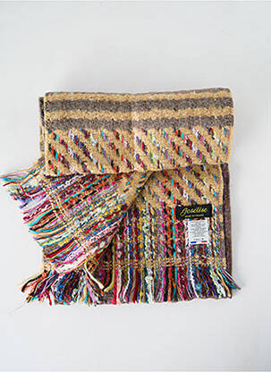Echarpe maille tricot gris JOSÉLISE femme