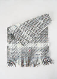 Echarpe maille tricot gris JOSÉLISE femme
