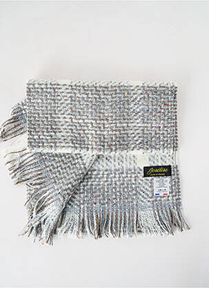 Echarpe maille tricot gris JOSÉLISE femme