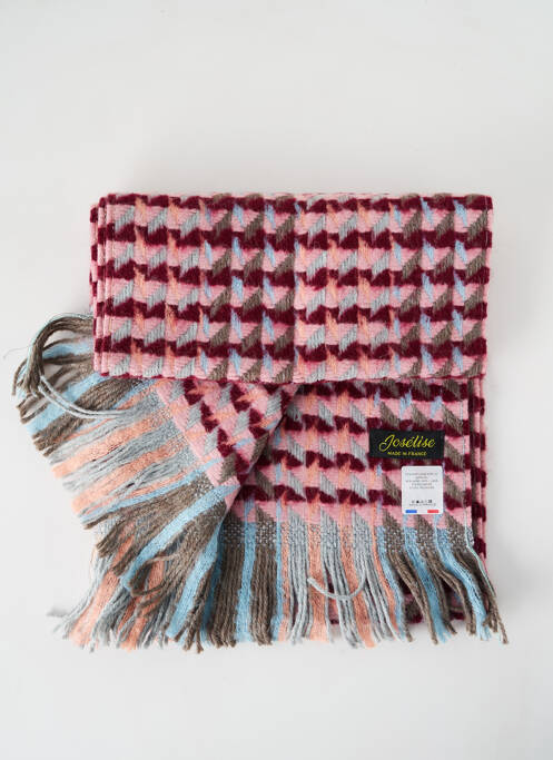 Echarpe rose JOSÉLISE pour femme