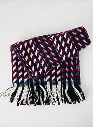Echarpe maille tricot bleu JOSÉLISE femme