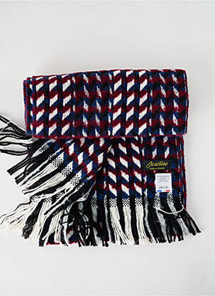 Echarpe maille tricot bleu JOSÉLISE femme