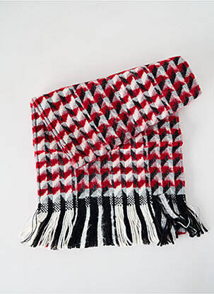 Echarpe maille tricot rouge JOSÉLISE femme