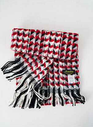 Echarpe maille tricot rouge JOSÉLISE femme