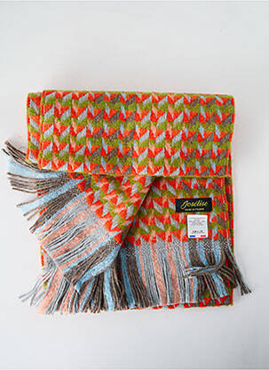 Echarpe maille tricot orange JOSÉLISE femme