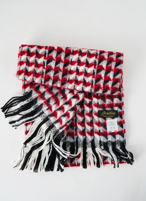 Echarpe rouge JOSÉLISE pour femme