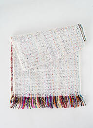 Echarpe imprimé fantaisie blanc JOSÉLISE femme