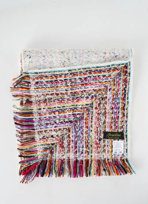 Echarpe blanc JOSÉLISE pour femme