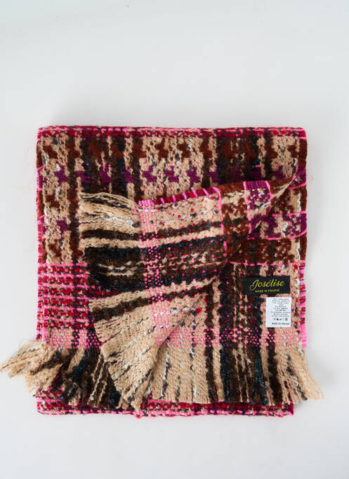 Echarpe rose JOSÉLISE pour femme