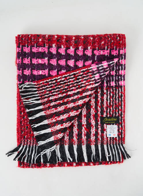 Echarpe rouge JOSÉLISE pour femme