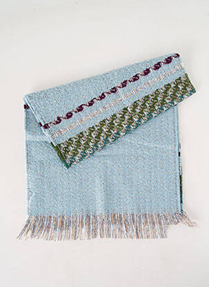 Echarpe imprimé fantaisie bleu JOSÉLISE femme