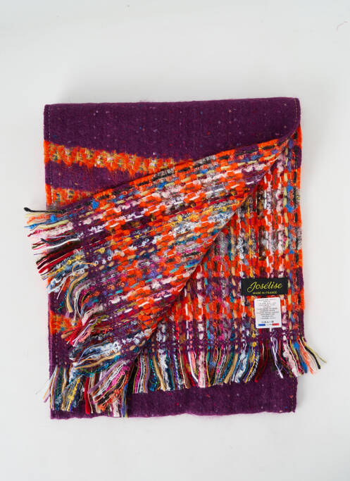 Echarpe violet JOSÉLISE pour femme