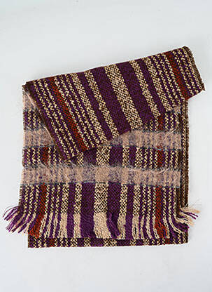 Echarpe imprimé fantaisie violet JOSÉLISE femme