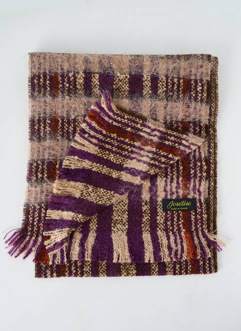Echarpe violet JOSÉLISE pour femme