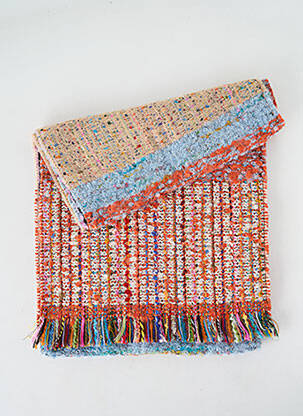 Echarpe imprimé fantaisie bleu JOSÉLISE femme