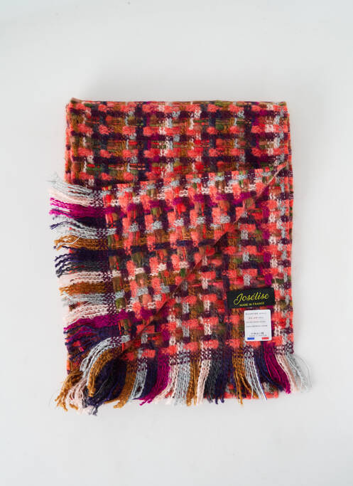 Echarpe rose JOSÉLISE pour femme