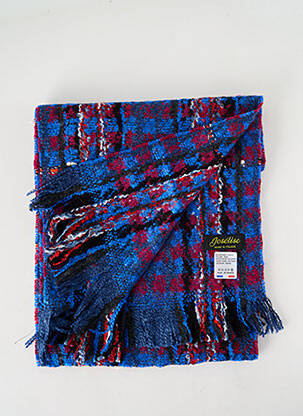 Echarpe imprimé fantaisie bleu JOSÉLISE femme