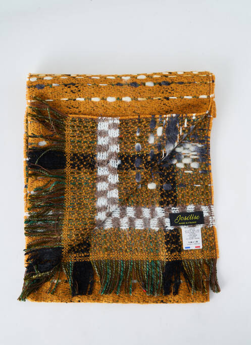 Echarpe jaune JOSÉLISE pour femme