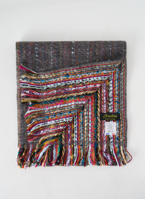 Echarpe gris JOSÉLISE pour femme