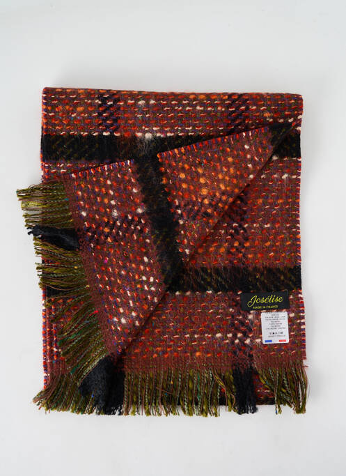 Echarpe orange JOSÉLISE pour femme