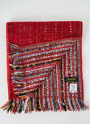 Echarpe imprimé fantaisie rouge JOSÉLISE femme