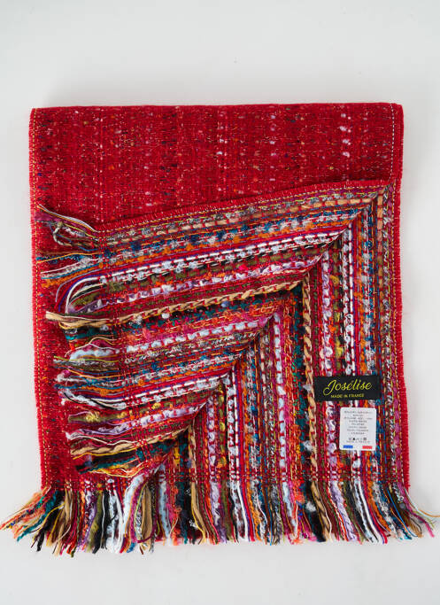 Echarpe rouge JOSÉLISE pour femme
