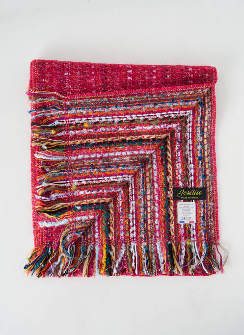 Echarpe rose JOSÉLISE pour femme