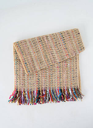 Echarpe imprimé fantaisie beige JOSÉLISE femme