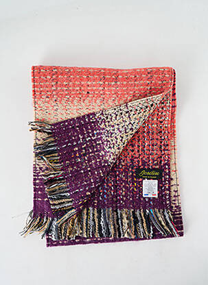 Echarpe imprimé fantaisie violet JOSÉLISE femme