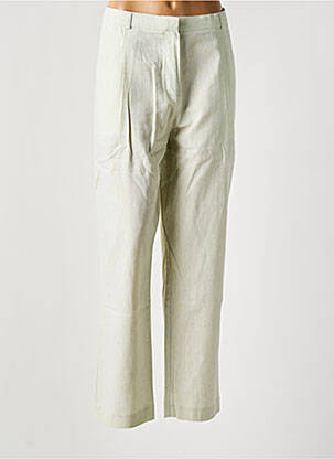 Pantalon chino taille normale taille normale vert YERSE femme