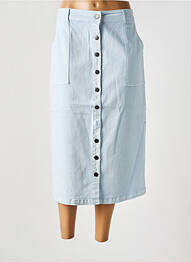 Jupe longue taille normale bleu YERSE femme