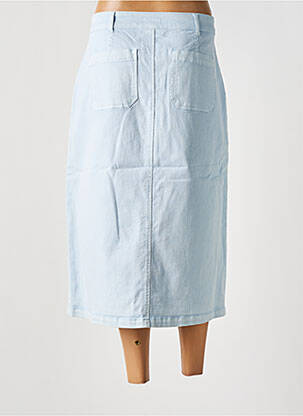 Jupe longue taille normale bleu YERSE femme