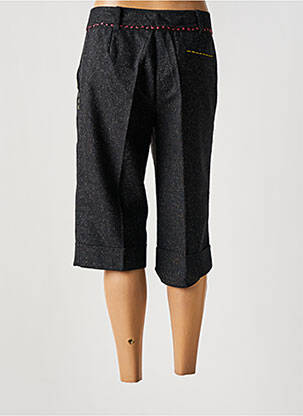 Pantacourt coupe droite taille normale noir FUEGO WOMAN femme