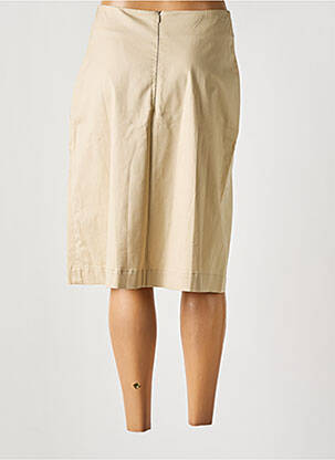 Jupe mi-longue taille normale beige GAËLLE BARRE femme