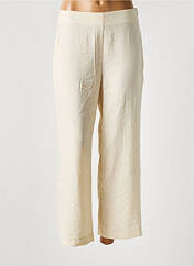 Pantalon chino beige NICE THINGS pour femme seconde vue