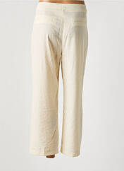 Pantalon chino beige NICE THINGS pour femme seconde vue